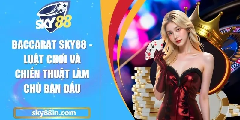 Baccarat Sky88 - Luật Chơi Và Chiến Thuật Làm Chủ Bàn Đấu